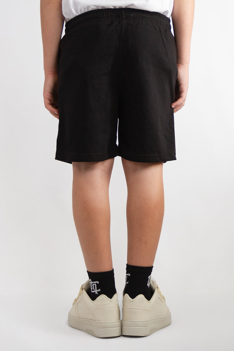 Bermuda Ocean Kids Swim Shorts - Black 148 - Comfortable Beach & Pool Swimwear for Boys and Girls