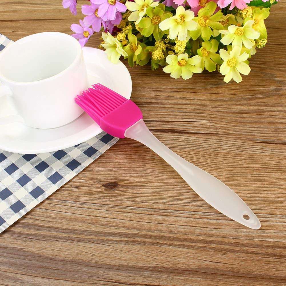 Heat-Resistant Silicone Basting Brush for Baking, BBQ, Pastry & Bread - Non-Stick Oil & Butter Applicator for Cakes, Grilling & Cooking - Perfect for Kitchen, Outdoor BBQ & Baking Enthusiasts