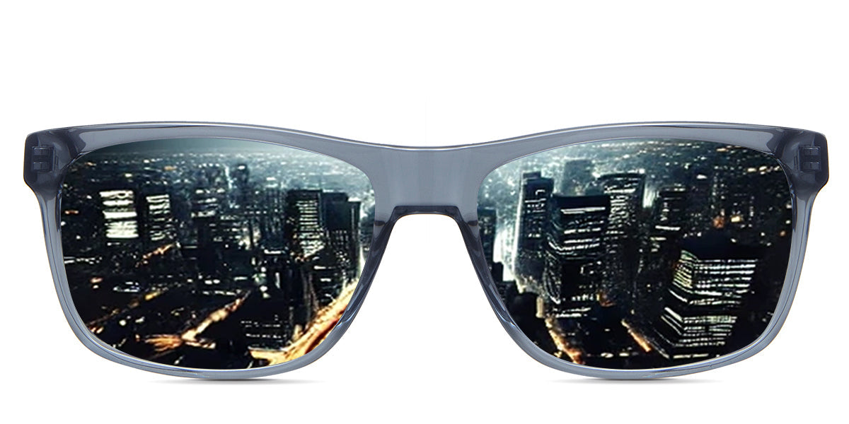 Wallis Men's Prescription Polarized Sunglasses - UV Protection & Anti-Glare for Driving, Fishing & Outdoor Activities