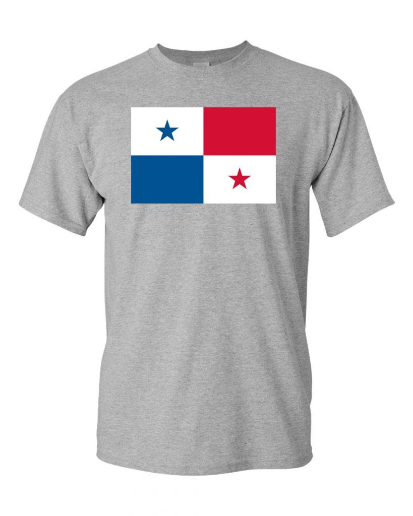 Panama Country Flag T-Shirt for Adults - Comfortable Cotton DT Tee - Perfect for Patriotic Events, Travel & Casual Wear