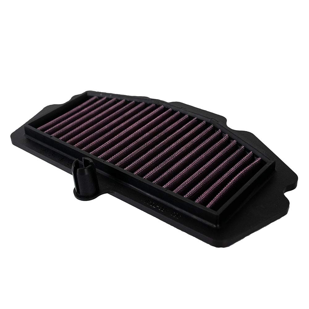 High Performance Motorcycle Air Filter Replacement for Kawasaki Ninja 400 (2018-2023) - Black - Improved Airflow & Engine Protection - Ideal for Street Riding, Racing & Off-Road Use