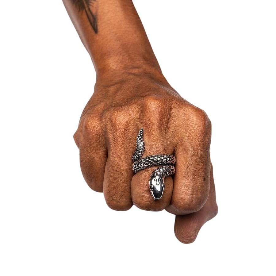 925 Sterling Silver Snake Ring for Women - Elegant & Hypoallergenic Jewelry for Everyday Wear, Parties & Gifts