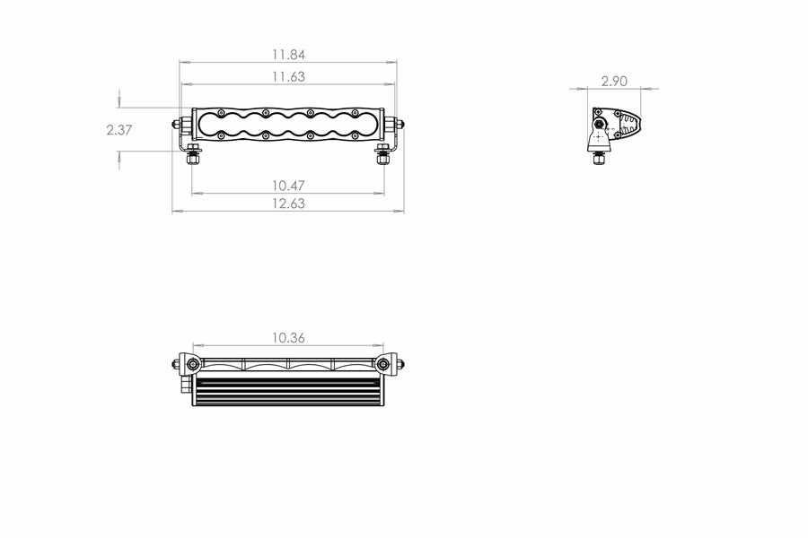 Baja Designs S8 50-Inch Wide Amber LED Light Bar for Off-Road Trucks & Jeeps - High-Performance Driving Lights for Night Adventures & Foggy Conditions
