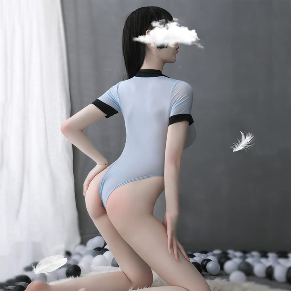 Sexy Policewoman Cosplay Costume - Anime Halloween Lingerie for Women - Perfect for Cosplay, Halloween Parties & Role Play