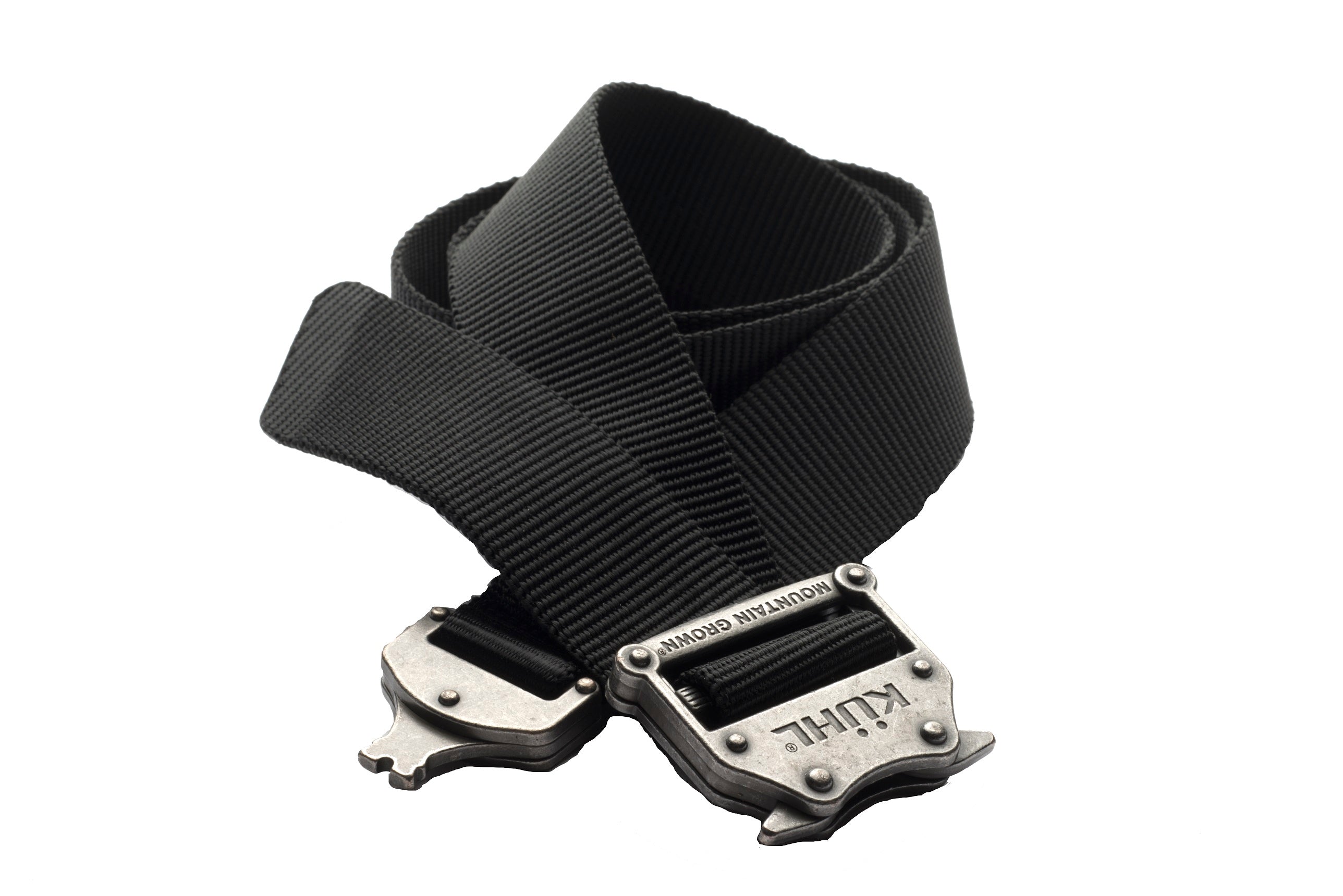 KUHL Raid Belt - Durable Tactical Belt for Men & Women - Adjustable Nylon Webbing Belt for Hiking, Work, Outdoor Adventures & Everyday Wear