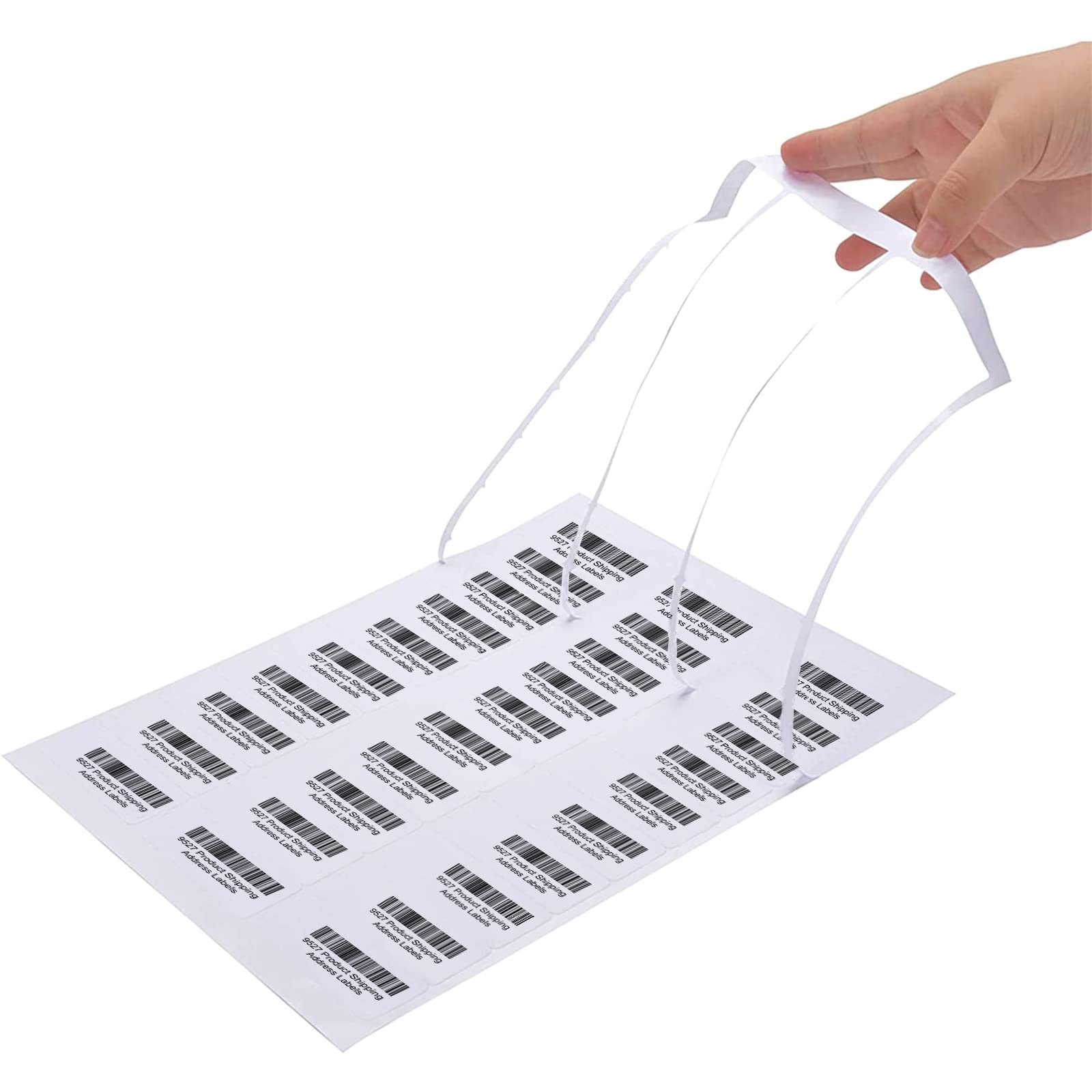 9527 Product 30 Up 1 x 2-5/8 Inch Sticker Labels - 2000 Sheets (60,000 Labels Total) for Shipping Address & SKU - Compatible with Laser & Inkjet Printers - Perfect for E-commerce Packaging, Warehouse Organization & Mailing