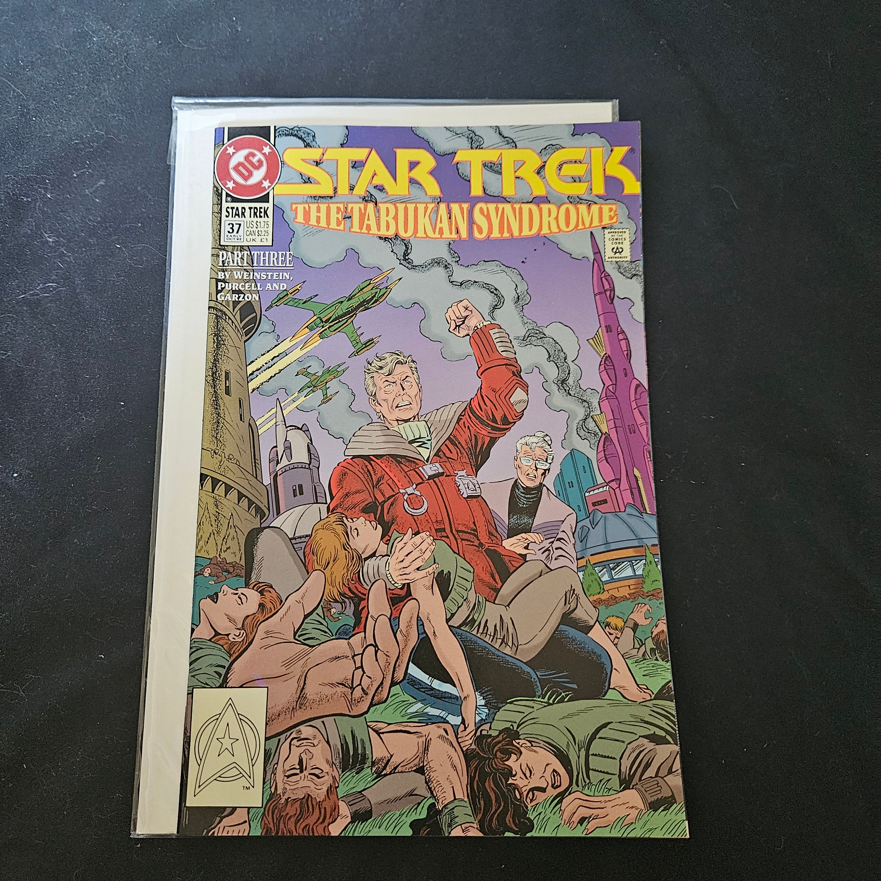 Star Trek #37: The Tabukan Syndrome Part Three - DC Comics 1994 Issue | Collectible Comic Book for Fans & Collectors | Perfect for Sci-Fi Enthusiasts & Gift Giving