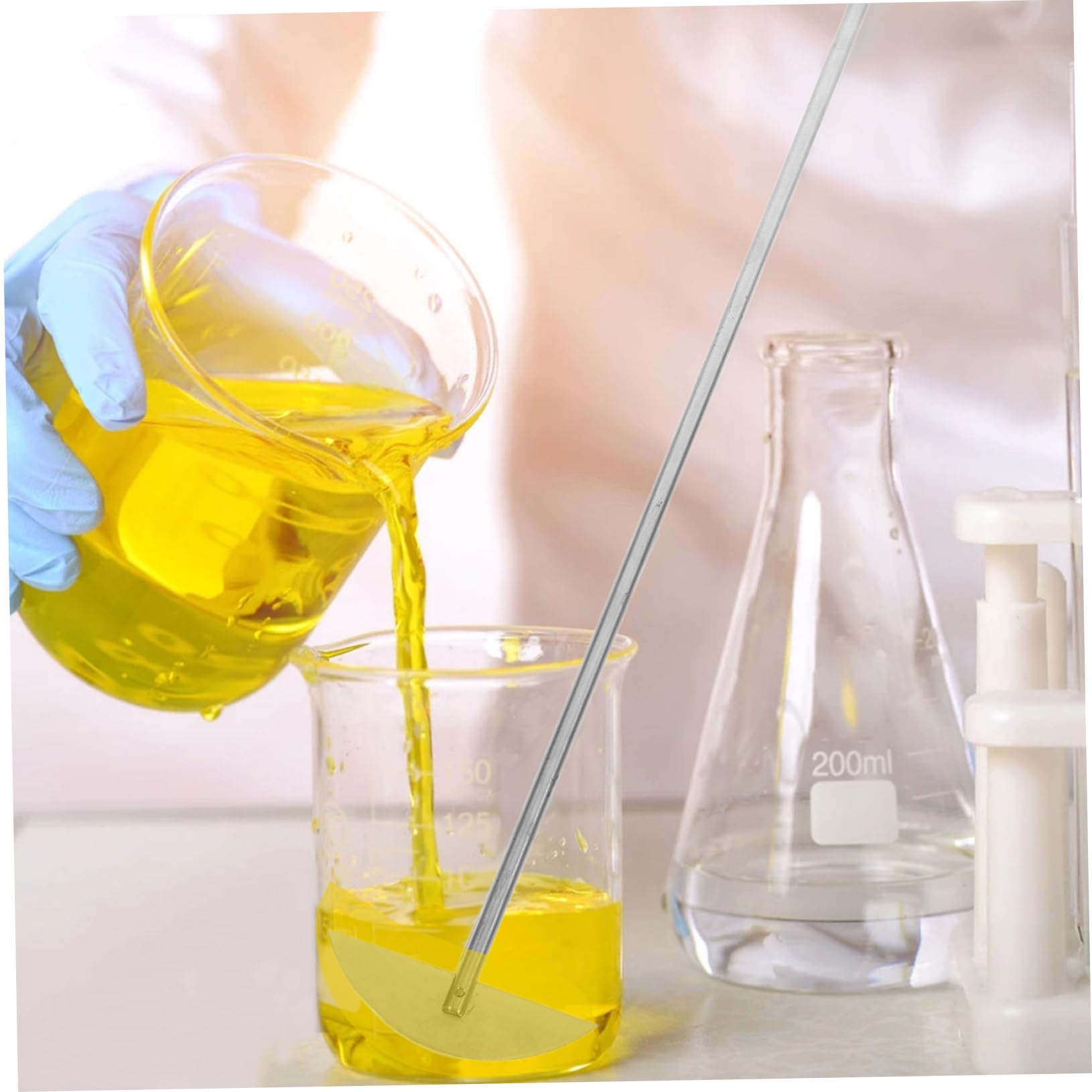 Stainless Steel Laboratory Hand Mixer Stirring Paddle - 11.8