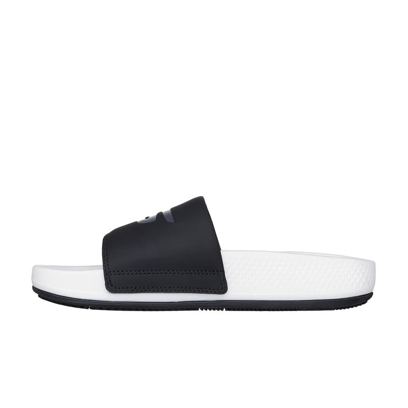 **ARCH FIT HYPER SLIDE Comfortable Slippers for Men & Women - 140470/BKW - Perfect for Indoor, Outdoor, and Travel Use**
