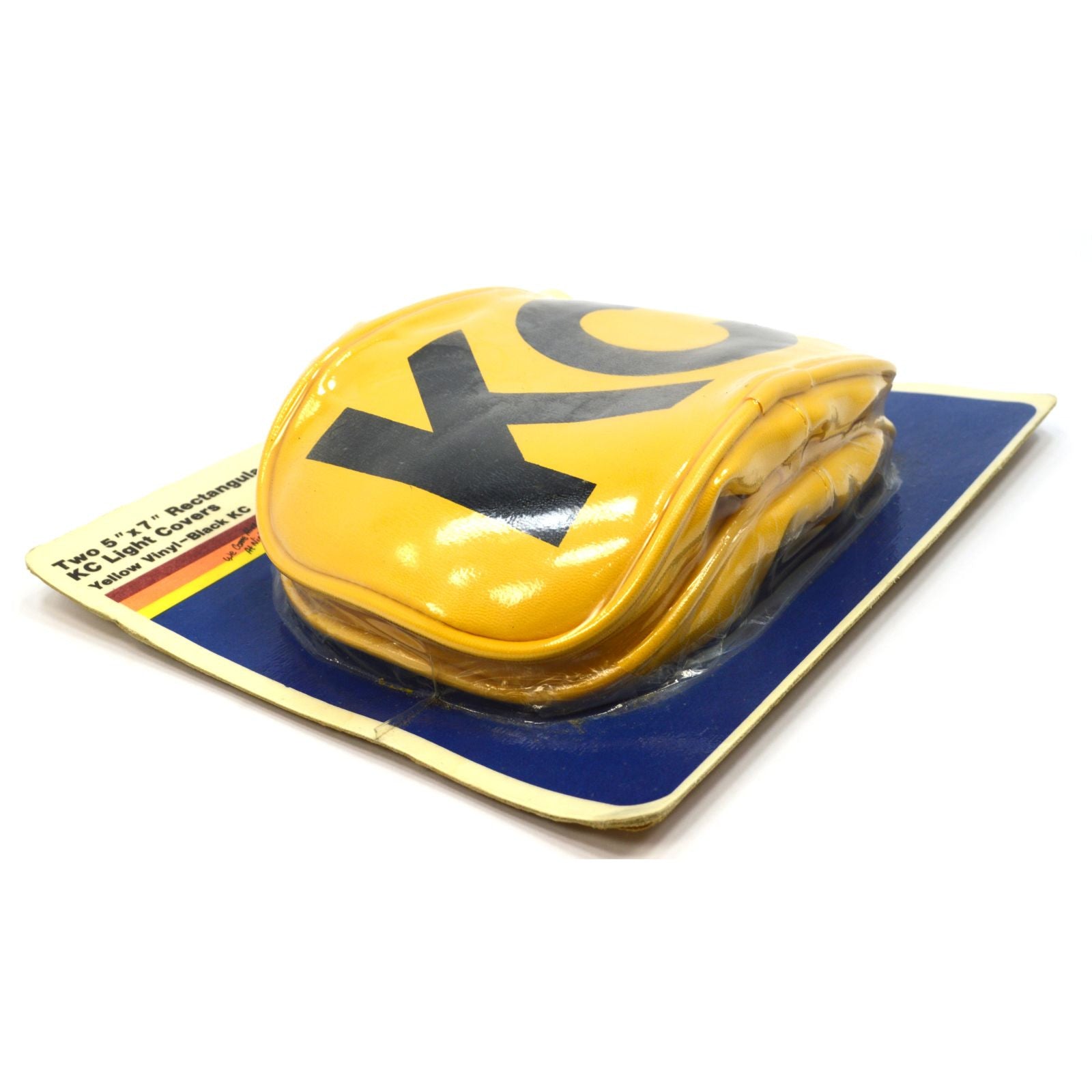 KC HiLiTES 5x7 Inch Rectangular Light Covers #5301 - Set of 2 Yellow Lenses for Off-Road Vehicles & Trucks - Durable Protective Covers for Fog Lights & Headlights