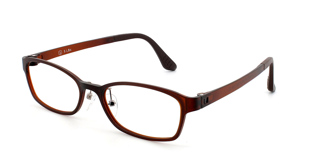 Stylish Plastic Eyeglasses NF606 - Lightweight & Durable Frame for Men & Women - Perfect for Reading, Driving & Everyday Use