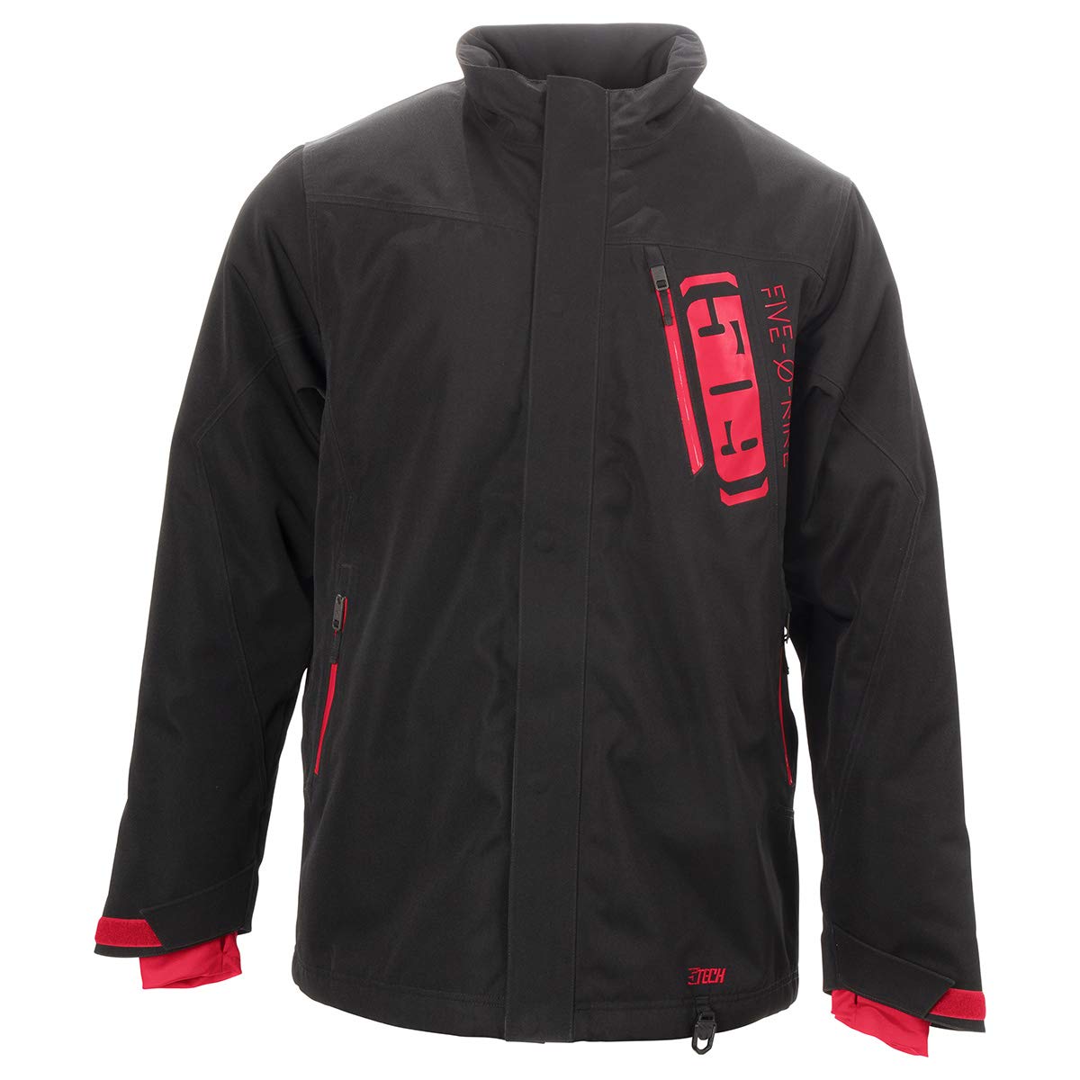 509 Range Insulated Jacket for Men - Waterproof Winter Coat with Hood, Windproof & Warm Outdoor Jacket (Red, Medium) - Ideal for Hiking, Skiing & Cold Weather Activities