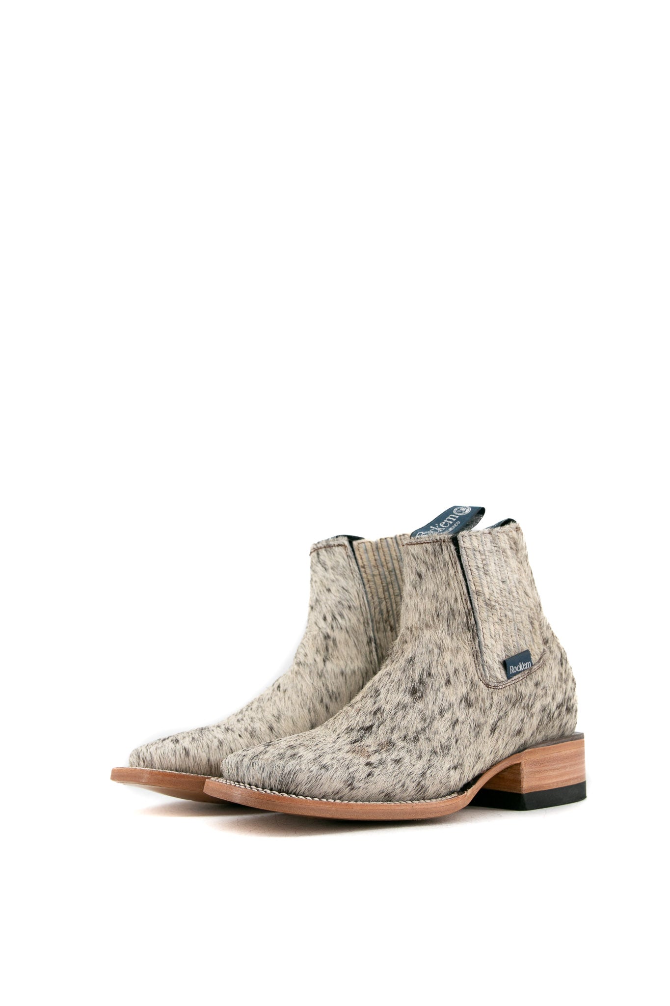 Women's Cowhide Square Toe Ankle Boots - Size 5, Comfortable & Stylish for Fall/Winter - Perfect for Office, Casual Outfits and Date Nights