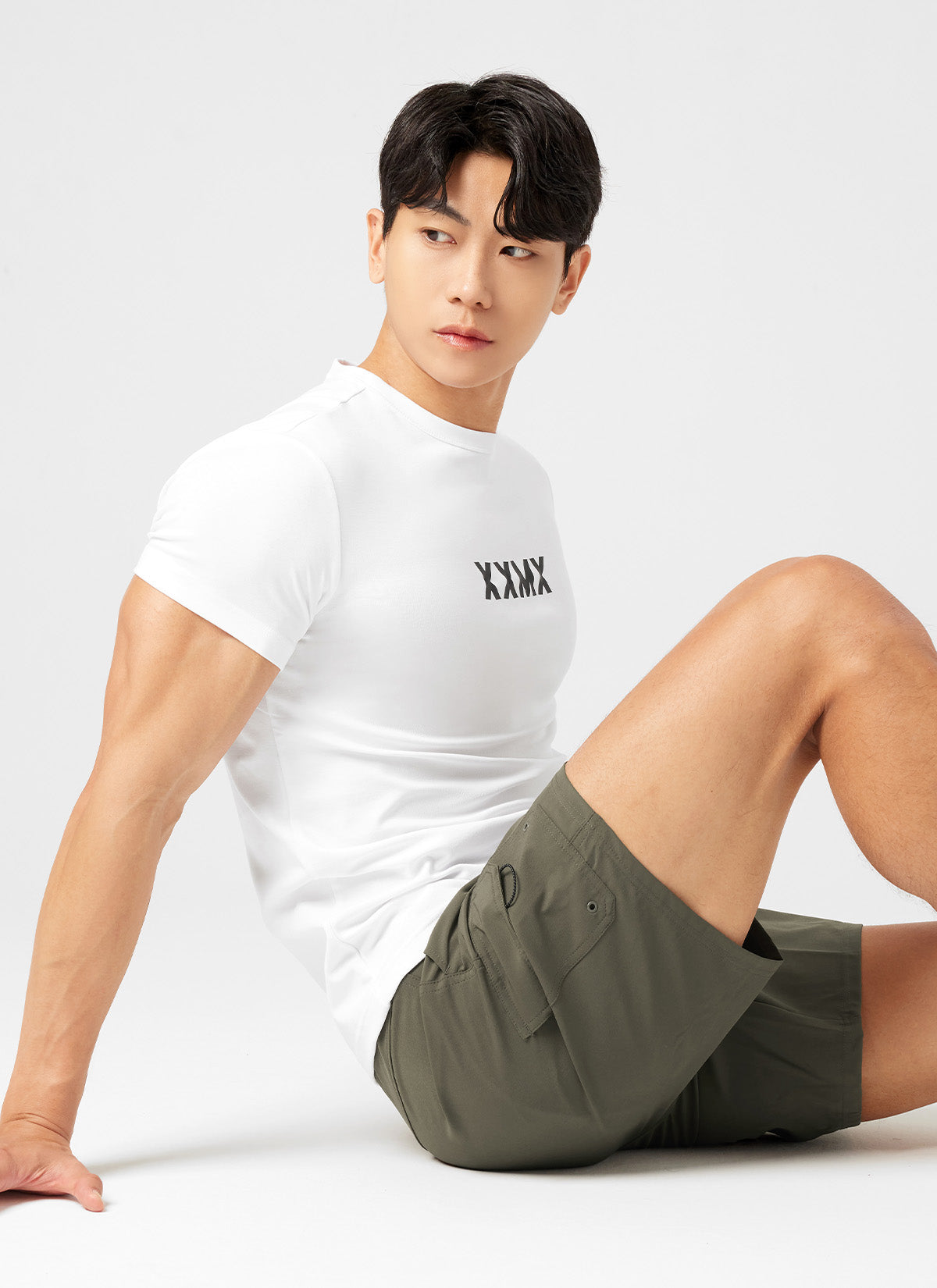 Musclefit Dual Light Short Sleeve Workout Shirt for Men - Gym, Running & Training Activewear