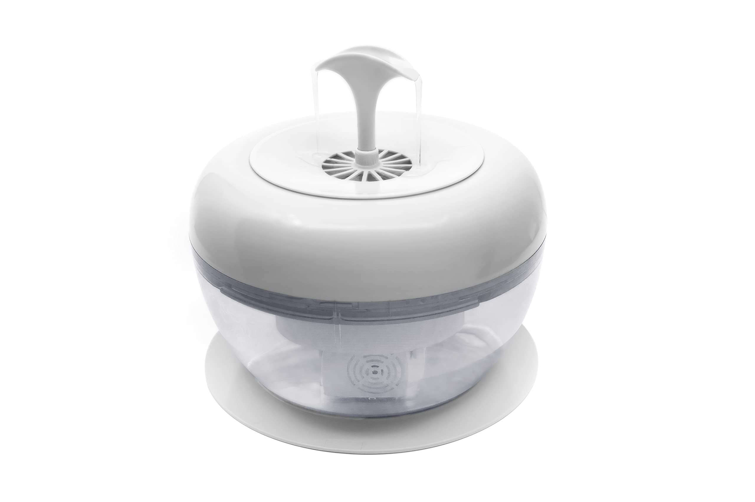 PURRoducts Premium Cat Water Fountain with 5-Layer Filter - Splash-Free, Tip-Proof Design for Cats & Small Dogs | 2-Month Filter Life | Low Water Auto Shut-Off | Perfect for Home, Office & Pet Travel Use