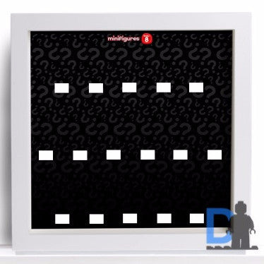 Complete Collection of Display Frames for Lego® Minifigures Series 1-26 | Premium Minifigure Display Case for Collectors | Perfect for Home Decoration, Office Display & Gift Giving