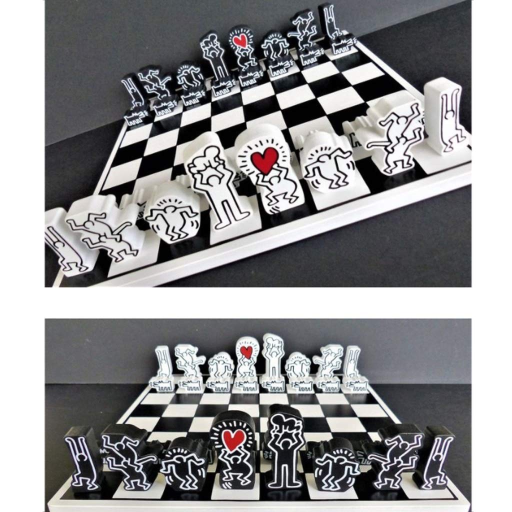 WJING Portable Travel Chess Set for Kids & Adults - Folding Board Game with Storage Bag - Perfect for Home, Office, Travel & Gifts - Classic Strategy Game for Family Fun & Brain Training