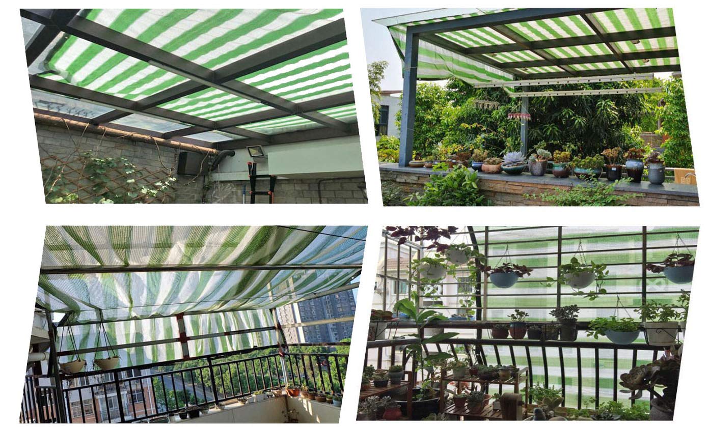 90% UV-Resistant Shade Cloth Net - Greenhouse Cover, Sunblock Mesh Tarp for Plants, Flowers & Pet Kennels | Outdoor Shade Screen, Windscreen & Fence Protection | Perfect for Gardening, Greenhouses, Patio Shade & Pet Protection