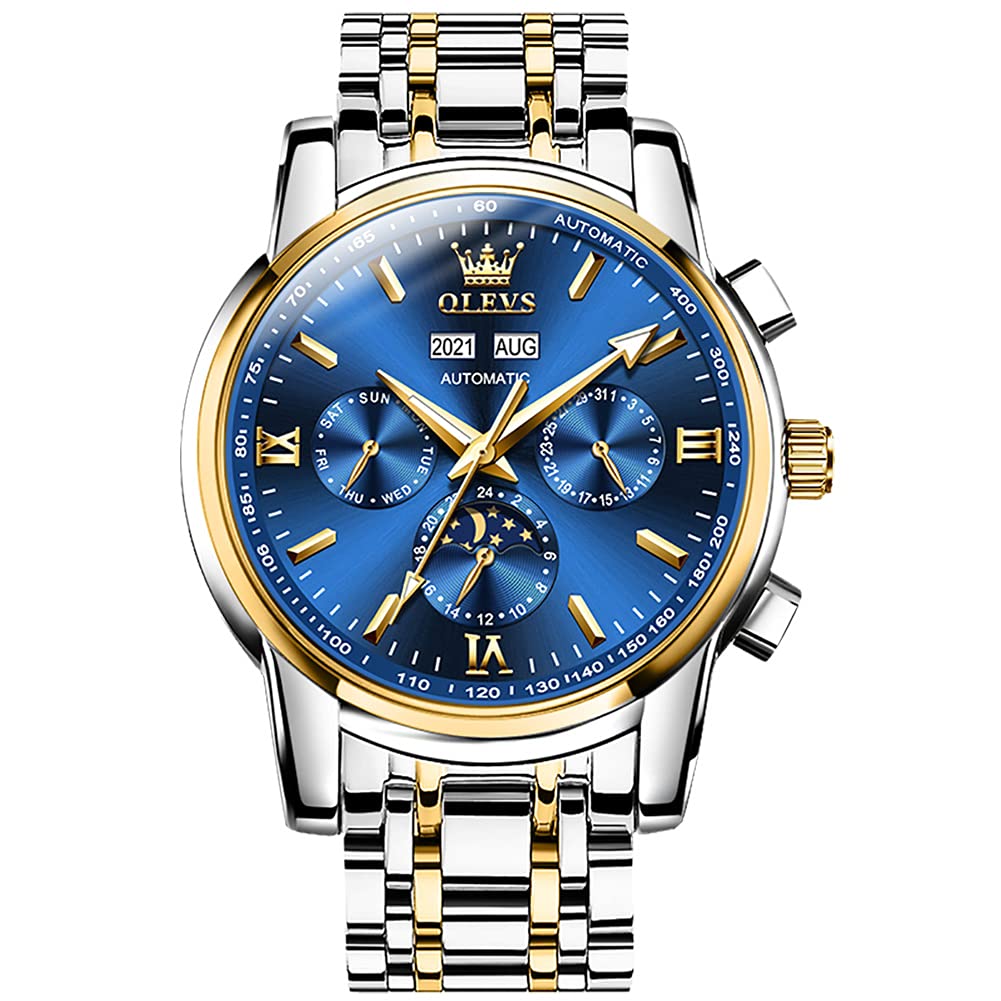 Premium Automatic Watches for Men - Luxury Mechanical Timepiece Gift for Dad, Husband, Boyfriend | Perfect for Business, Formal Events & Everyday Wear