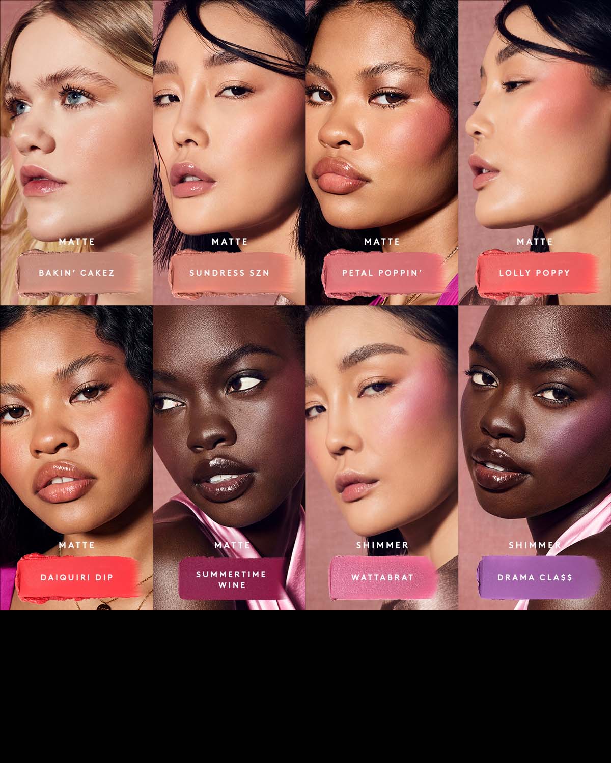 Fenty Beauty Cheeks Out Freestyle Cream Blush - Summertime Wine | Long-Lasting, Buildable Color for a Natural Flush | Perfect for Everyday Wear & Special Occasions