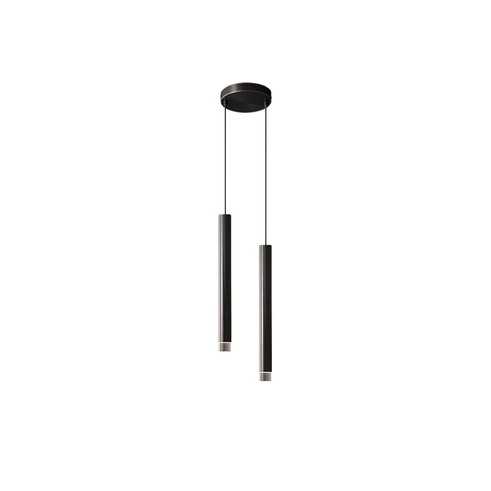 Modern Linea Mono Pendant Light - Minimalist Ceiling Lighting Fixture for Dining Room, Kitchen Island, Bedroom & Living Room Decor