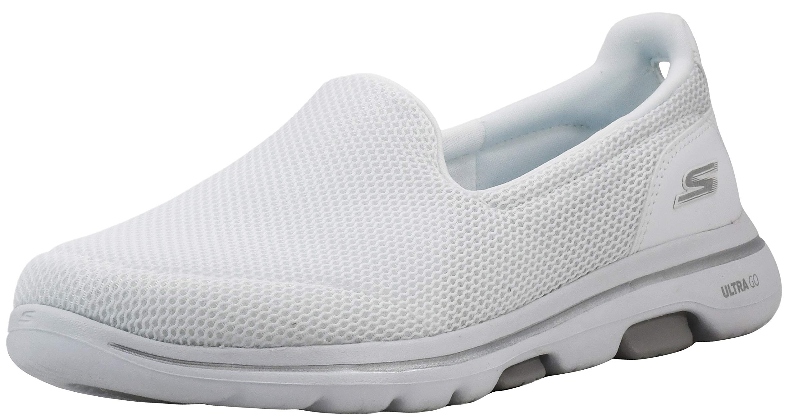 Skechers Women's Go Walk 5 - Lightweight Slip-On Walking Shoes for Women | Comfortable & Breathable Sneakers for Walking, Travel & Everyday Wear