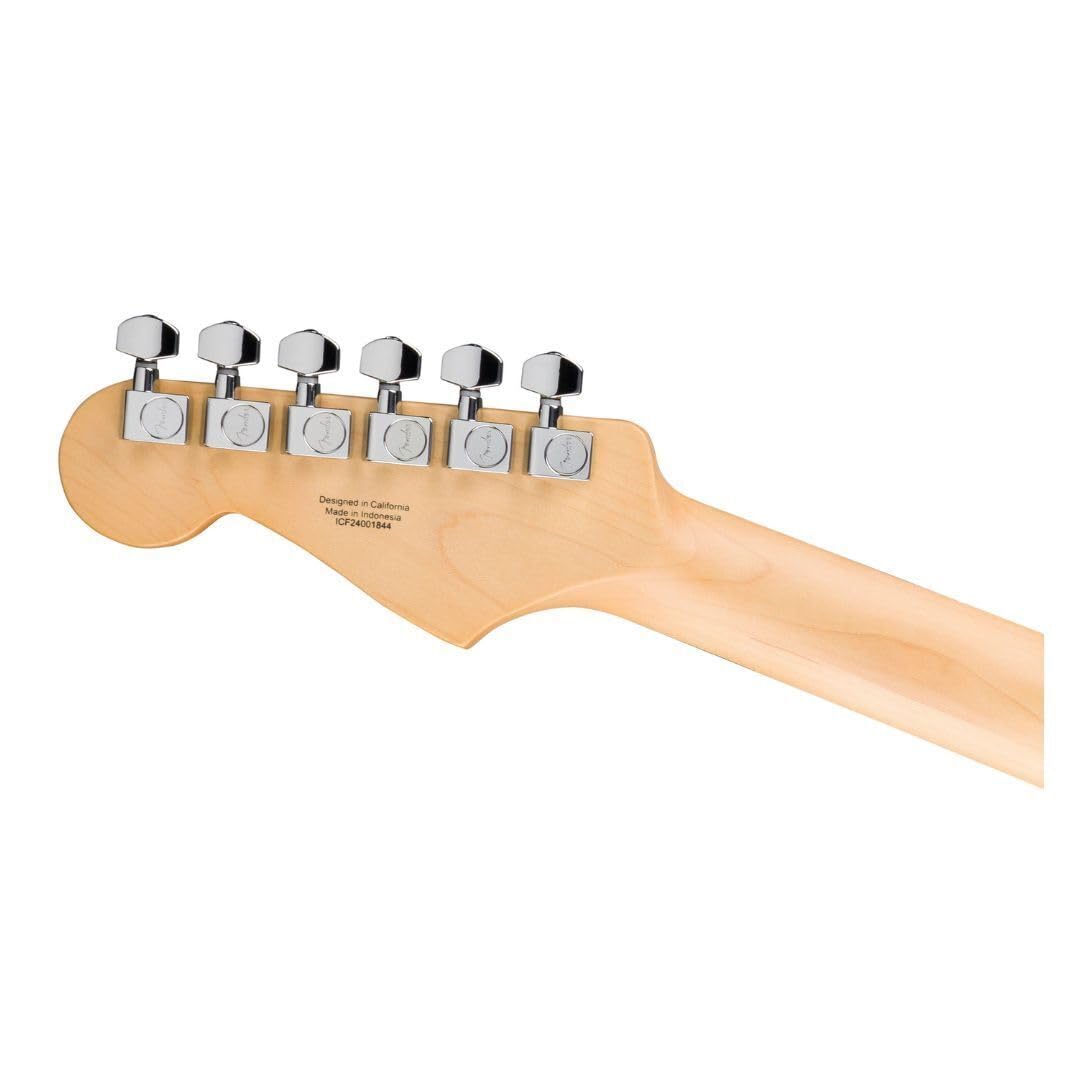 Fender Standard Stratocaster HSS Electric Guitar with Maple Fingerboard - Gloss Black Finish | Perfect for Rock, Blues & Stage Performances