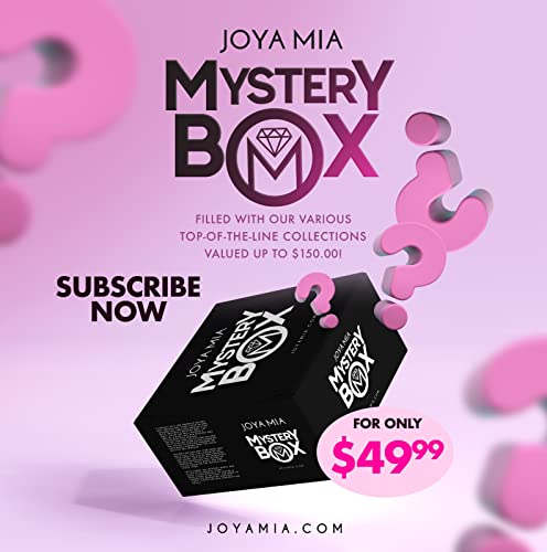 Joya Mia Beauty Mystery Box for Women - Premium Makeup & Skincare Gift Set (Up to $150 Value) - Perfect for Birthdays, Self-Care Days & Surprise Gifts