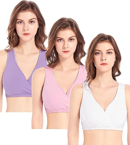 A2-pink/Lavende/White 3pack