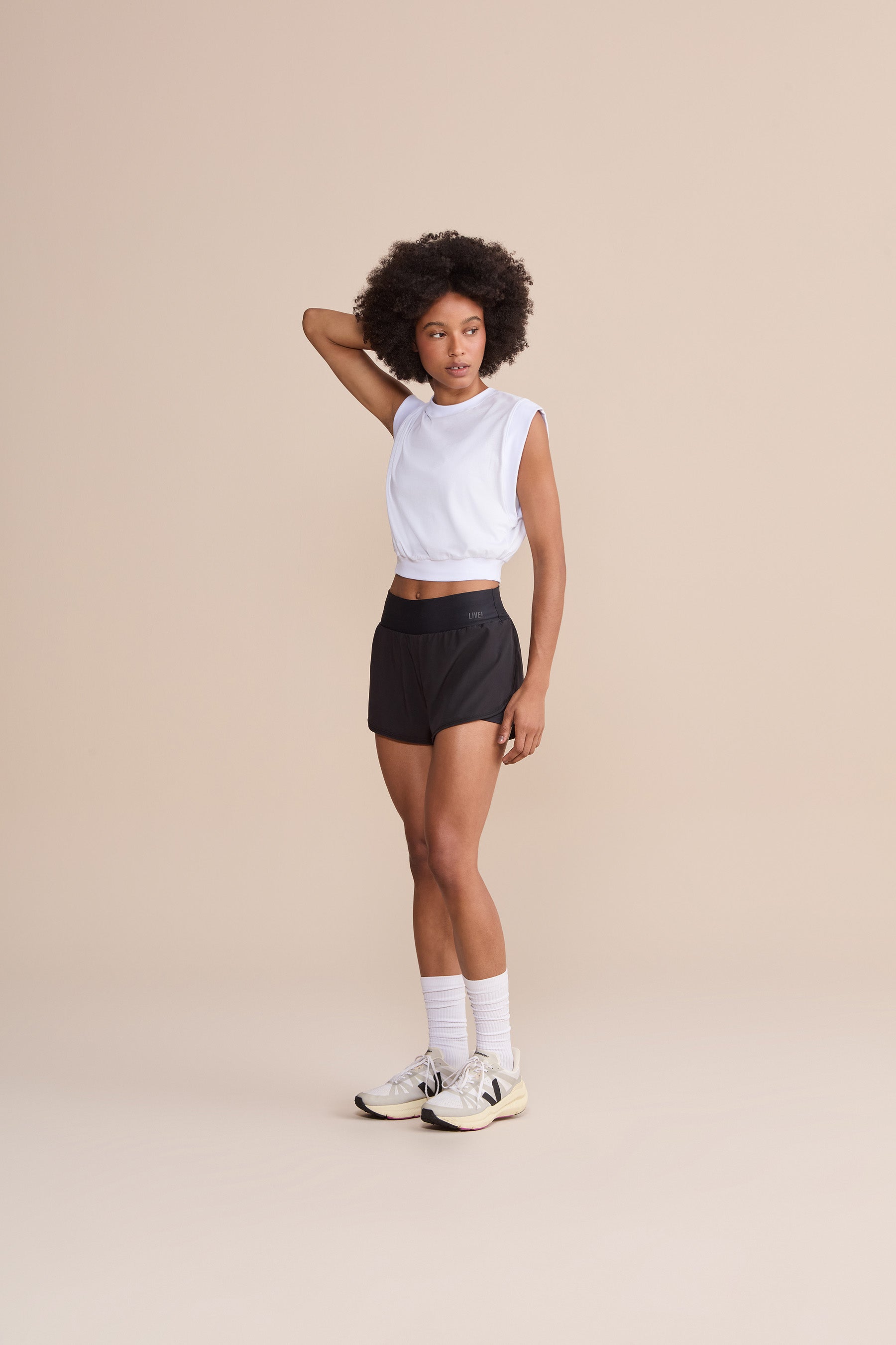 Soft Pima Cropped Tank Top for Women - Breathable Summer Casual Wear - Perfect for Yoga, Beach & Everyday Outfits