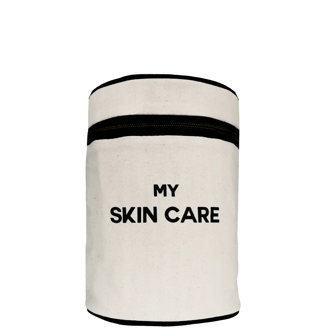 Round Skin Care Travel Case for Creams & Cosmetics - Perfect for Organizing Beauty Products On The Go