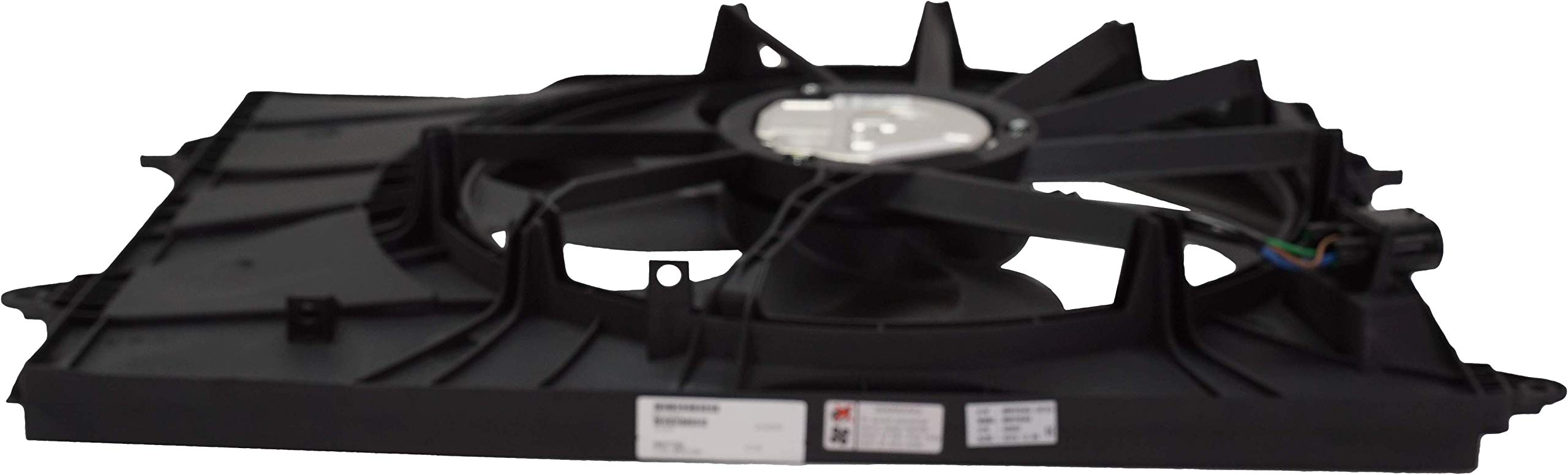 Evan Fischer Radiator Cooling Fan Assembly - Compatible with 2019-2020 Hyundai Santa Fe | Replacement Cooling Fan for Engine Overheating Prevention | Perfect for Summer Driving & Heavy Traffic Conditions
