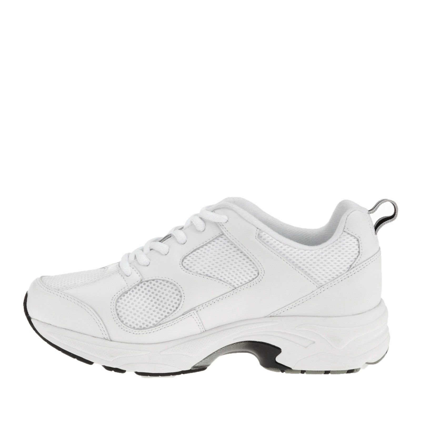 Drew Shoe Women's Flash II Sneakers - Comfortable White Walking Shoes for Wide Feet (5.5 WW) - Perfect for Walking, Travel & Everyday Wear