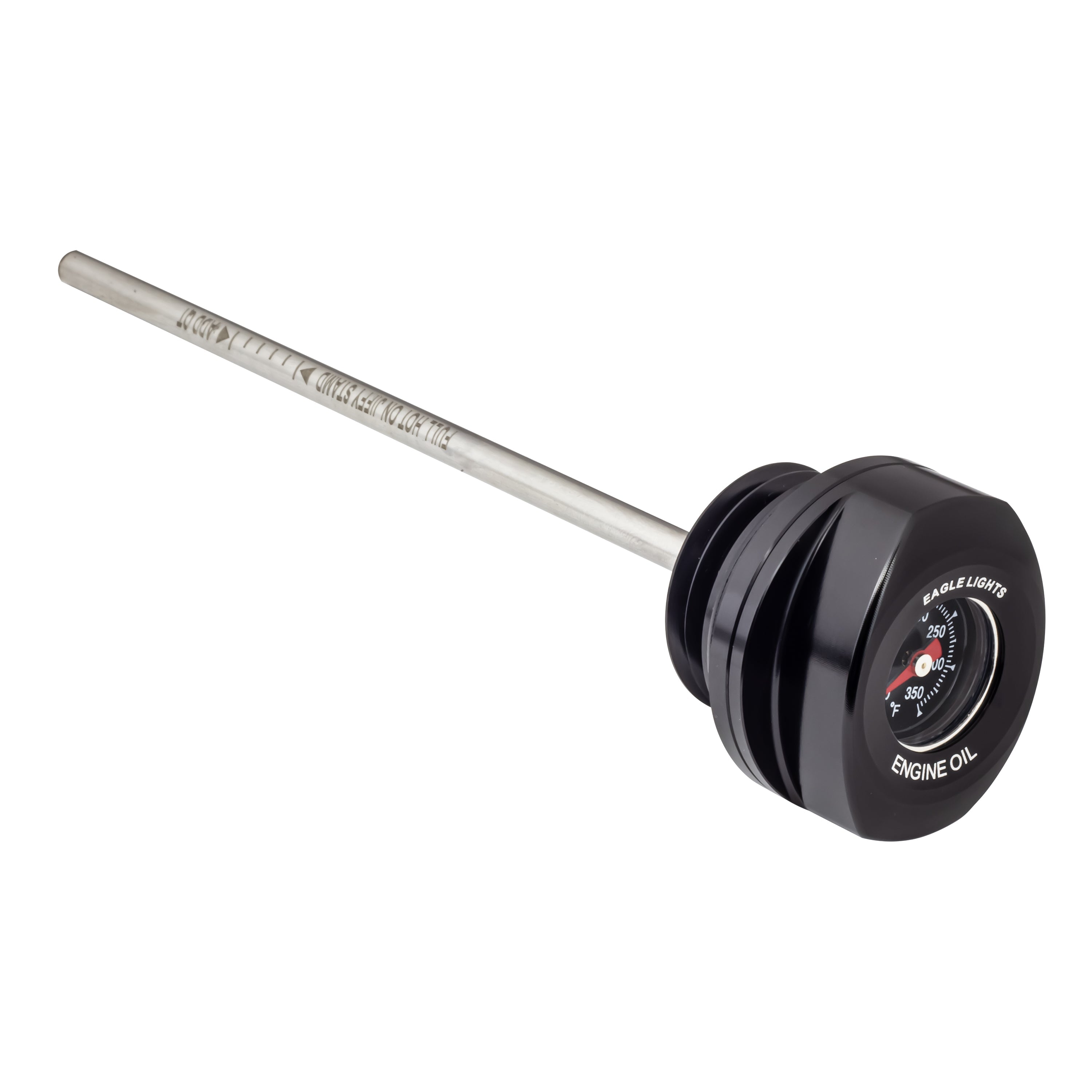 Eagle Lights TEMPSENSE Precision Dipstick with Temperature Gauge for 2017+ Harley Davidson M8 Touring Models - Accurate Engine Oil Monitoring for Long Rides & Performance Maintenance