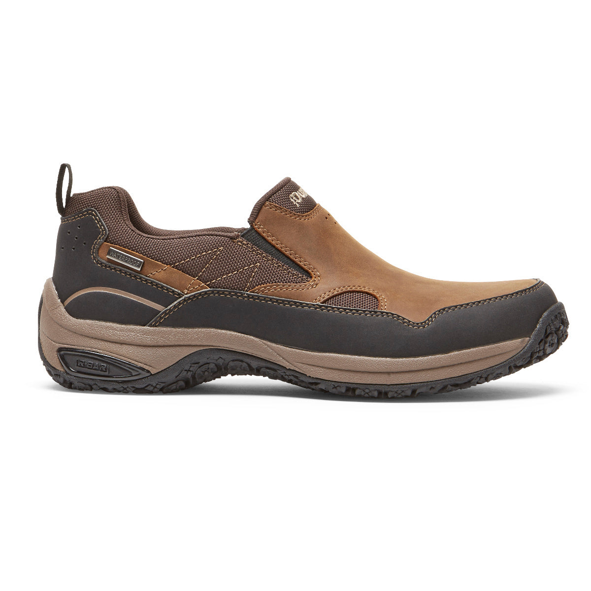 Men's Cloud Plus Waterproof Slip-On Shoes - Lightweight Comfortable Walking Sneakers for Outdoor Hiking & Travel
