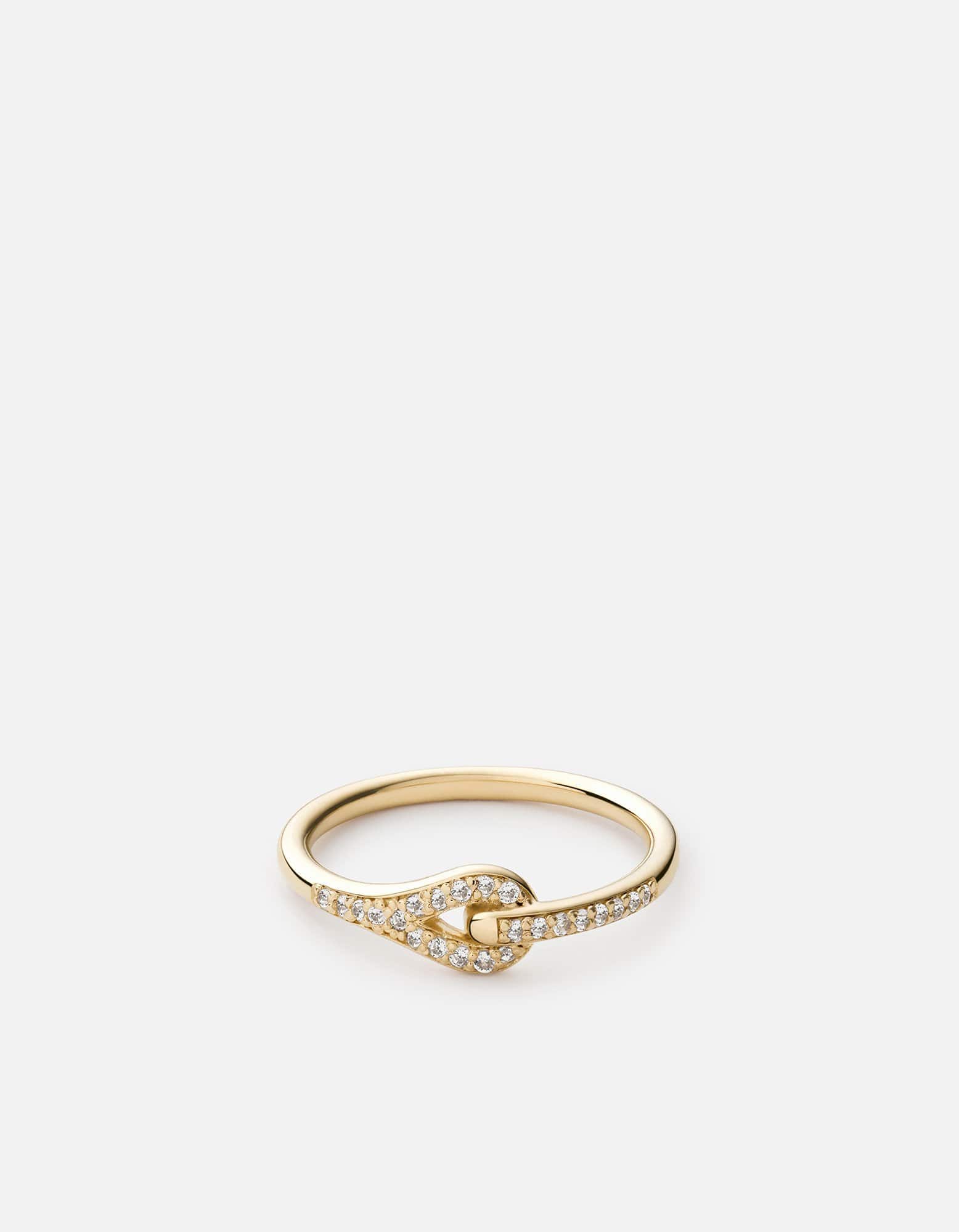 Neo Ring - 14K Gold Vermeil & Genuine Sapphire Jewelry for Women - Perfect for Engagement, Wedding, Anniversary & Everyday Elegance