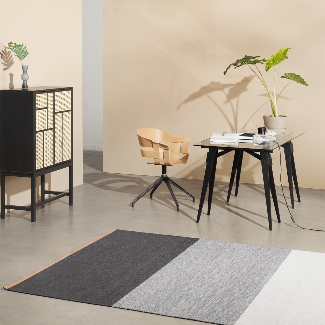 Lena Bergstrom Fields Rug - Modern Scandinavian Design by House Stockholm - Perfect for Living Room, Bedroom & Home Decor