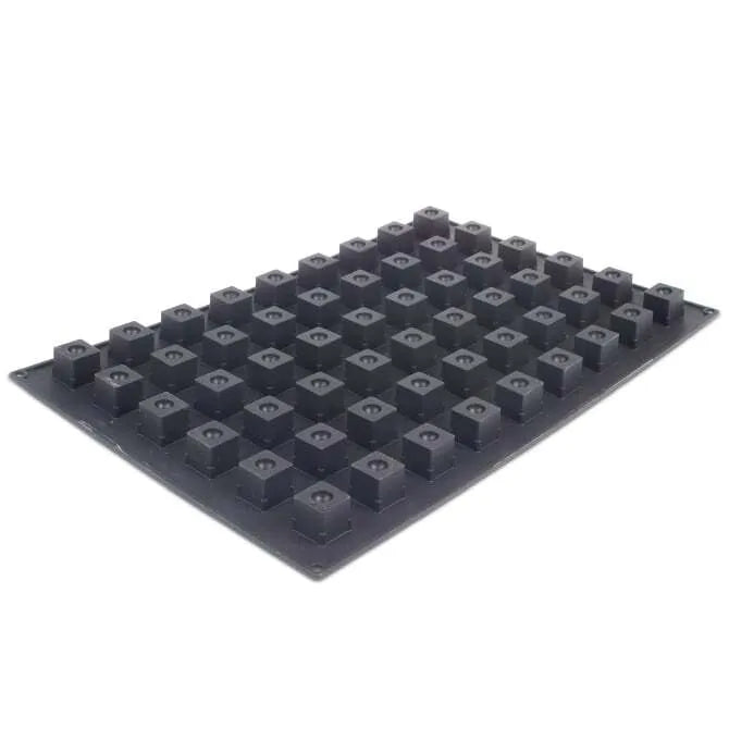 Pavoflex Silicone Mini Indented Cube - 54 Forms Reusable Stress Relief Toy for Adults & Kids | Perfect for Office, Home, Travel & Anxiety Relief