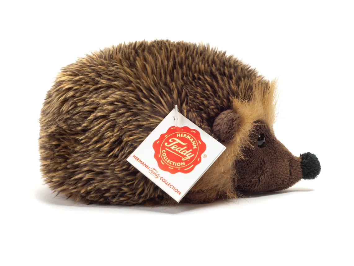 Soft Plush Hedgehog Stuffed Animal by Teddy Hermann - Cute & Cuddly Toy for Kids, Collectors & Gift Giving - Perfect for Nursery Decor, Birthday Presents & Stress Relief
