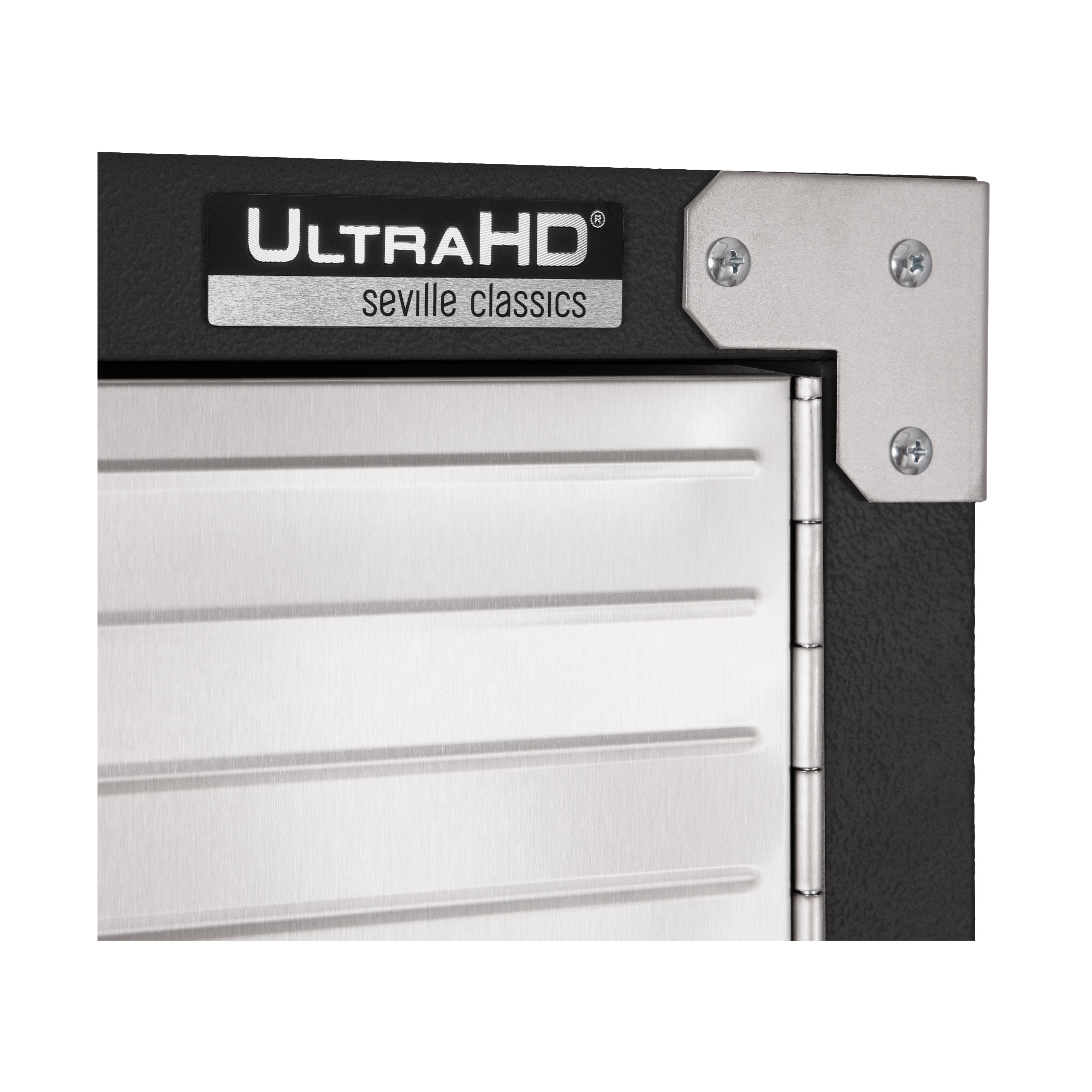 UltraHD® 2-Piece Storage Cabinet Set in Graphite - Modern Home & Office Organization Solution for Bedroom, Living Room or Garage