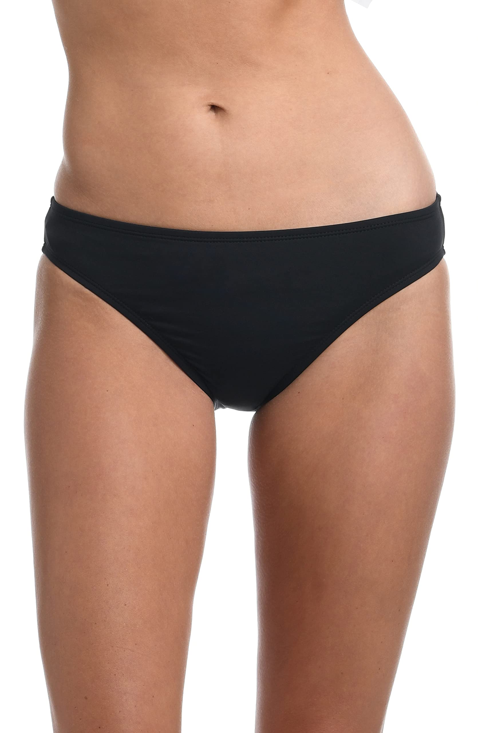 La Blanca Women's Island Goddess Solid Hipster Underwear - Comfortable Cotton Panties for Everyday Wear, Beach Vacation & Lounge