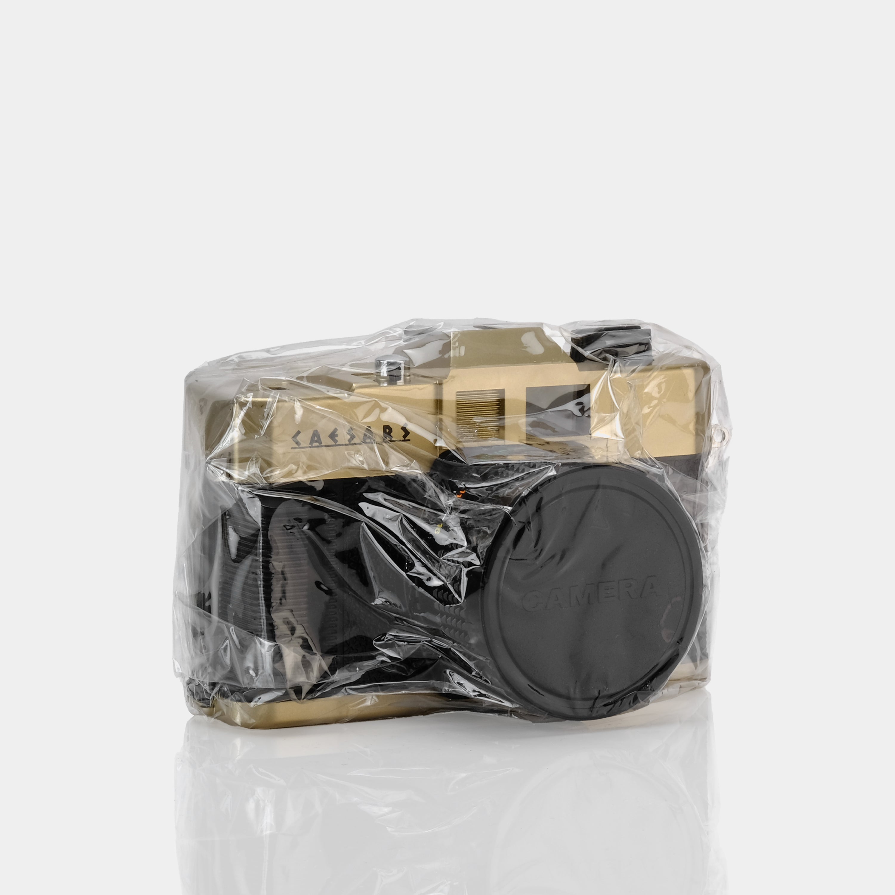 Vintage Caesars Atlantic City Black & Gold 35mm Film Camera (NOS) - Perfect for Retro Photography & Travel Memories