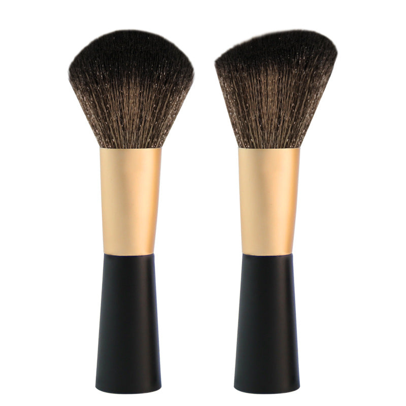 Premium Single Short Handle Makeup Brush for Foundation & Blending - Professional Cosmetic Tool for Flawless Face Makeup Application at Home or Salon