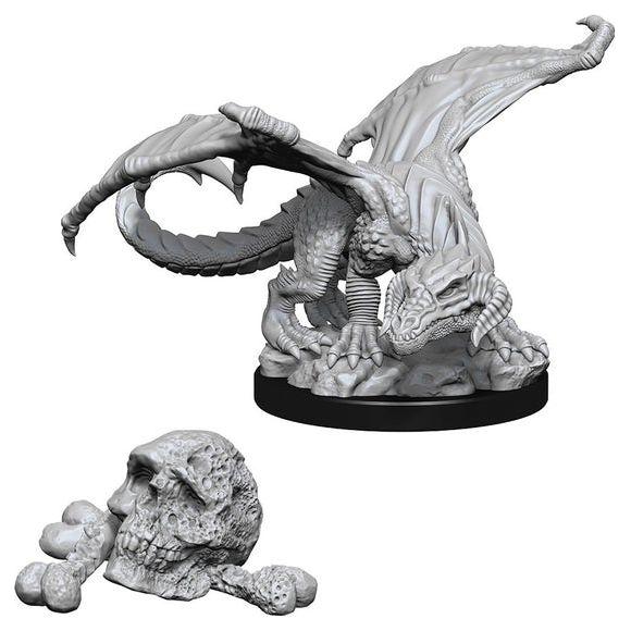 D&D Miniatures - Nolzur's Marvelous Miniatures Black Dragon Wyrmling for Dungeons & Dragons RPG Game | Fantasy Tabletop Gaming Accessory | Perfect for D&D Campaigns & Collectors