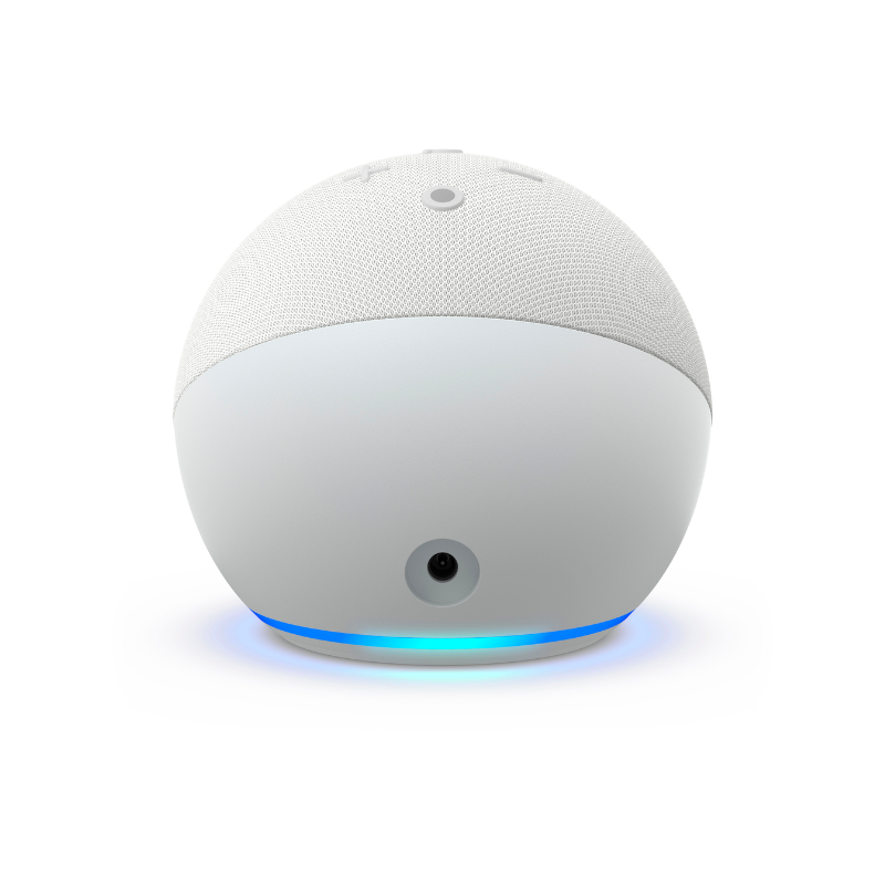 Amazon Echo Dot (5th Gen) Smart Speaker with Alexa - White - Perfect for Home, Office & Kitchen Voice Control