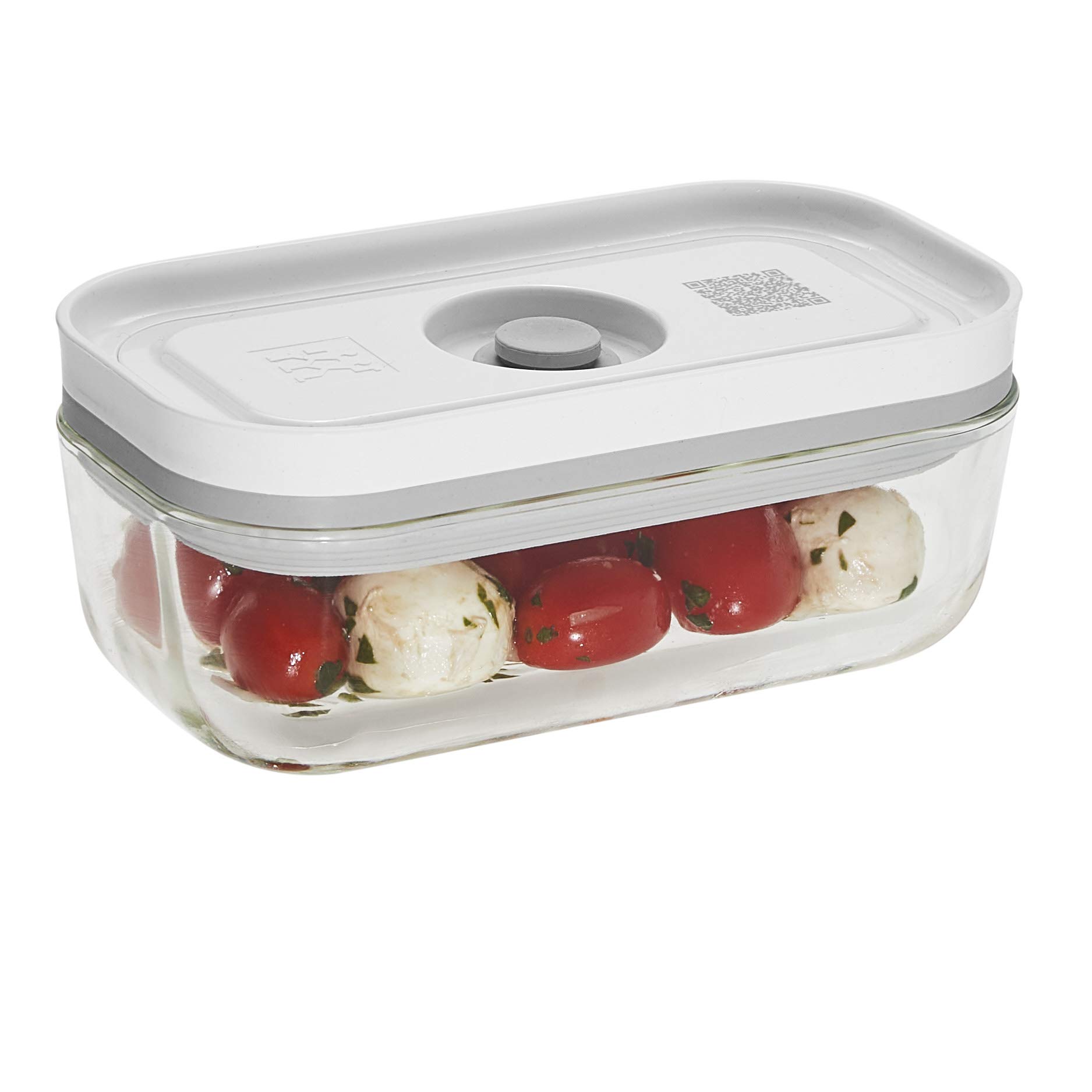 ZWILLING Fresh & Save Glass Airtight Food Storage Containers - Small Meal Prep Containers for Fresh Food Preservation | Perfect for Kitchen Organization & Leftovers Storage