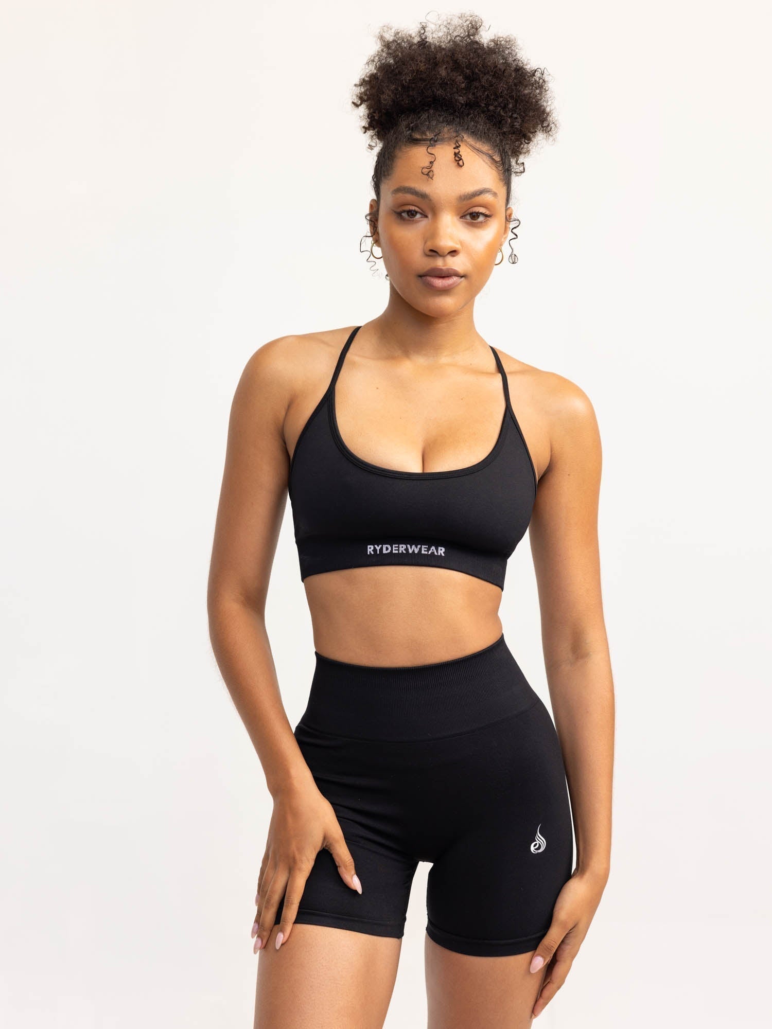 Lift 2.0 Seamless Sports Bra for Women - High Support Workout Bra, Breathable & Comfortable Yoga Bra - Perfect for Gym, Running, Yoga & High-Intensity Training (Black)