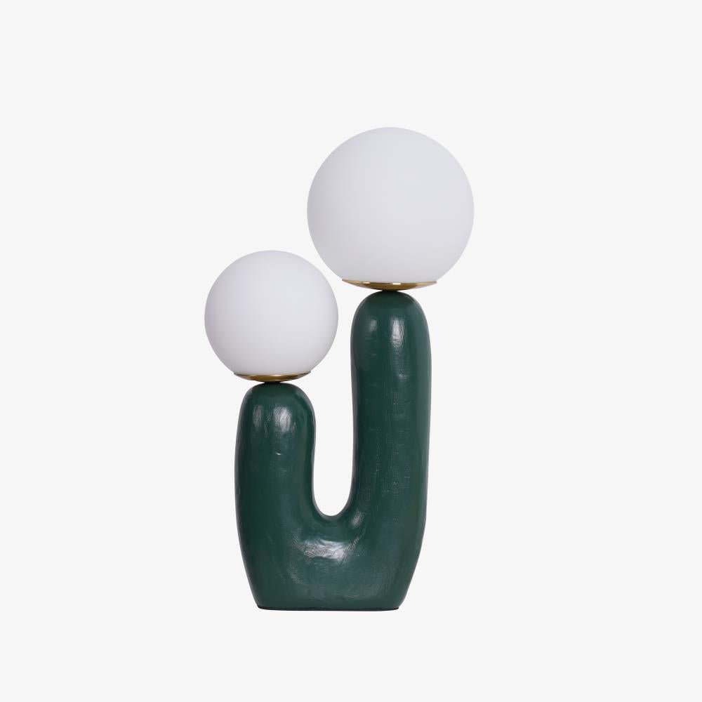 Oo Rough Table Lamp - Modern Industrial Bedside Lighting for Living Room, Bedroom & Office - Dimmable LED Desk Lamp with Adjustable Brightness