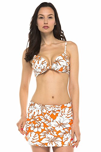 Orange With Ivory