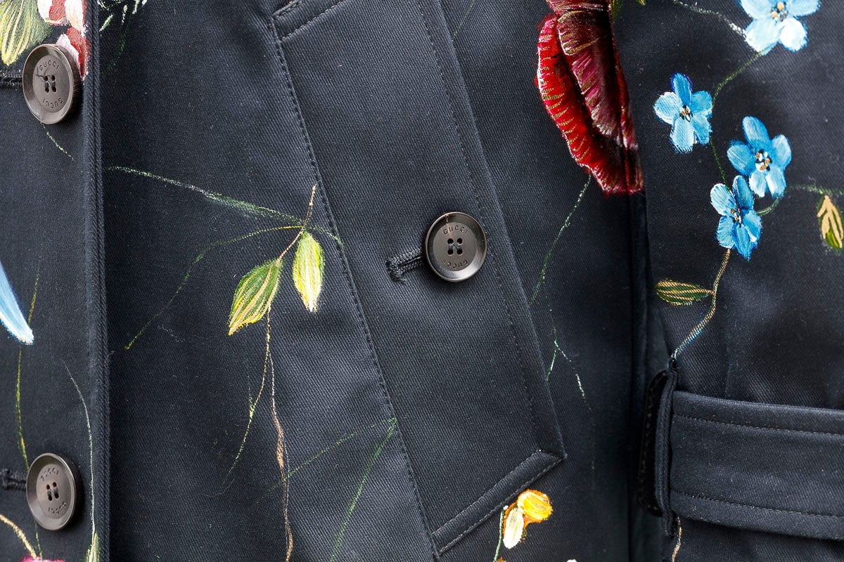 Original Gucci Trench Coat - Luxury Designer Trench Coat for Women | Stylish Waterproof Outerwear for Fall & Winter | Perfect for Office, Travel & Formal Occasions